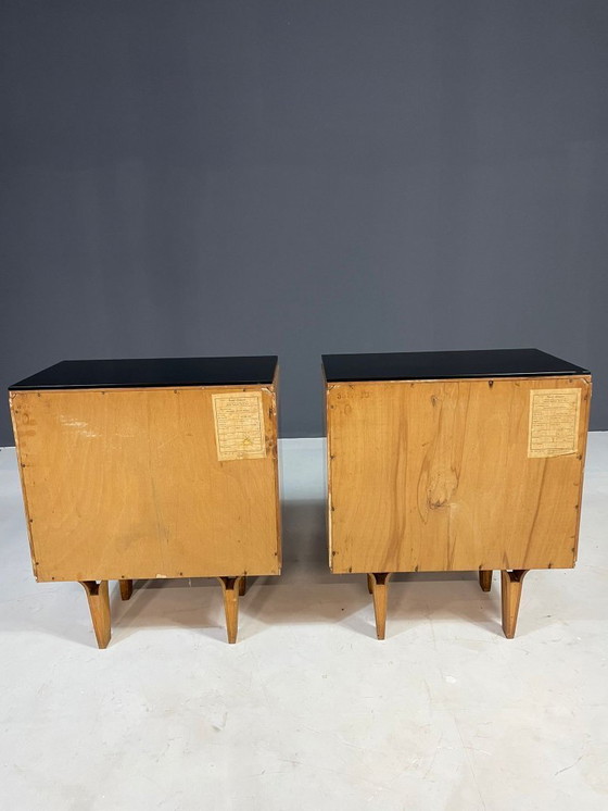 Image 1 of Midcentury Nightstands by Nový Domov, Czechoslovakia, 1970s – Set of 2