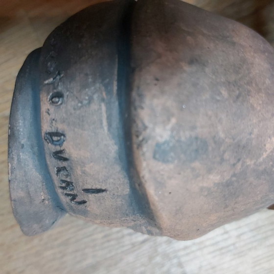 Image 1 of Ernesto Duran Artiste d'influence précolombienne - petite statue en terre cuite