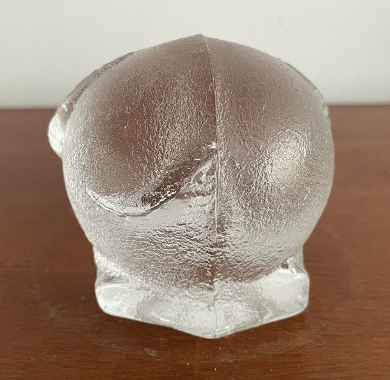 Pukeberg - Éléphant en Verre Vintage (Bloc) - Uno Westerberg – Sculptures, Glass (photo 5 of 7)