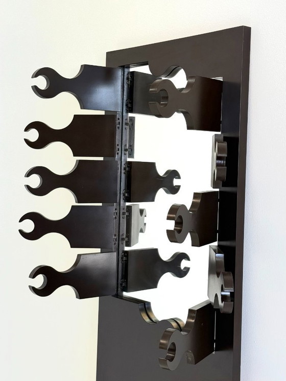 Image 1 of Raro specchio appendiabiti Scorpion di Anonima Design per Bonetto