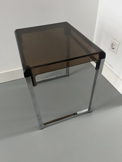 1970s side table by Marc Berthier