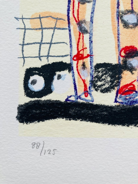 Image 1 of Kees Salentijn - Gato serigráfico