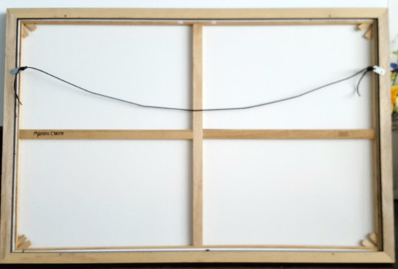Manou Claire - Tramonto romantico – Dipinti e disegni, Wood, Canvas (photo 9 of 9)