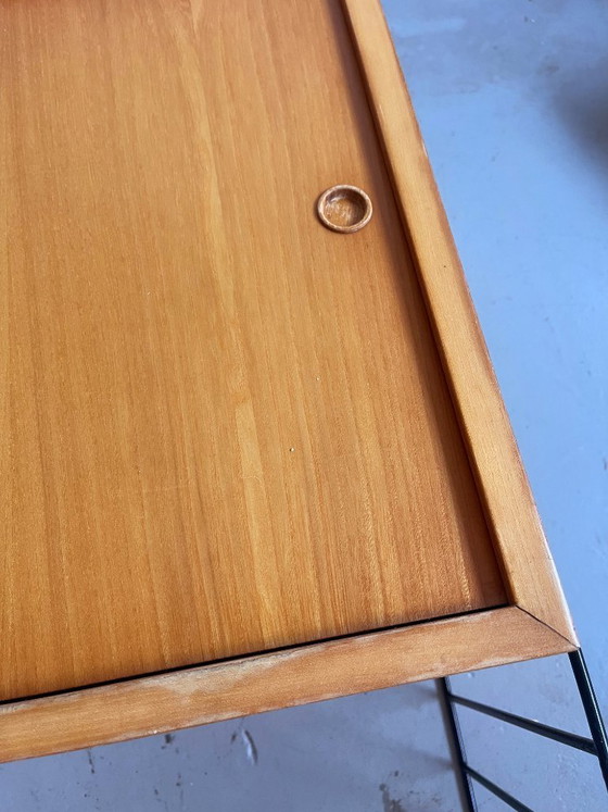 Image 1 of Mid Century Original Nisse & Kajsa Strinning String Shelving Unit, Sweden