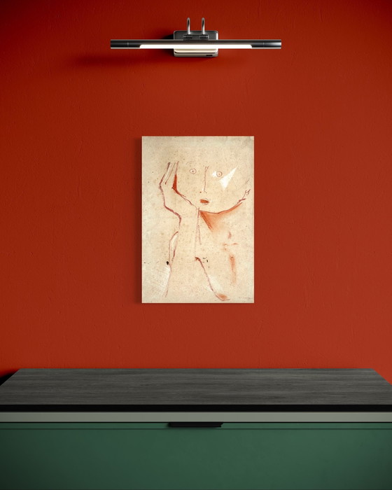 Image 1 of Robert Detheux "Il sognatore" dipinto nel 1961