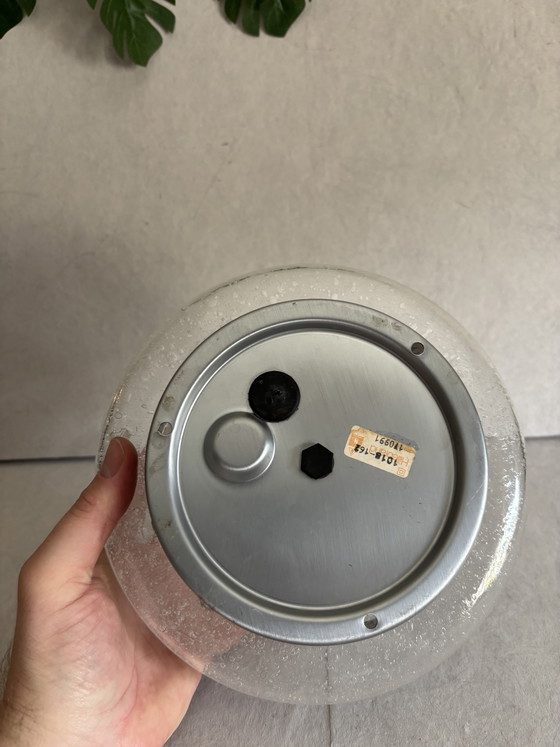 Image 1 of Lampada vintage Hillebrand in vetro a bolle, stile era spaziale, anni '60/'70