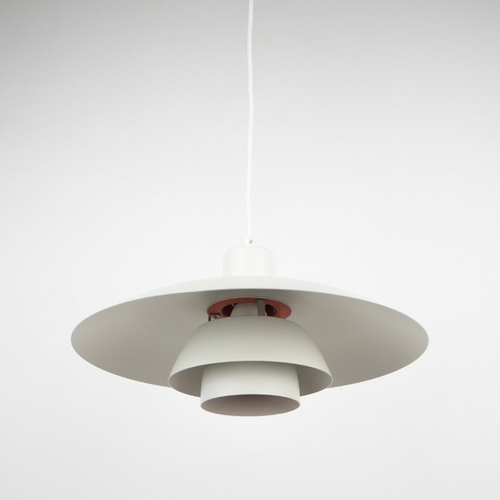 Image 1 of Pair of 2 Danish Vintage Pendant Lamps PH 4/3 by Poul Henningsen, Louis Poulsen, 1966