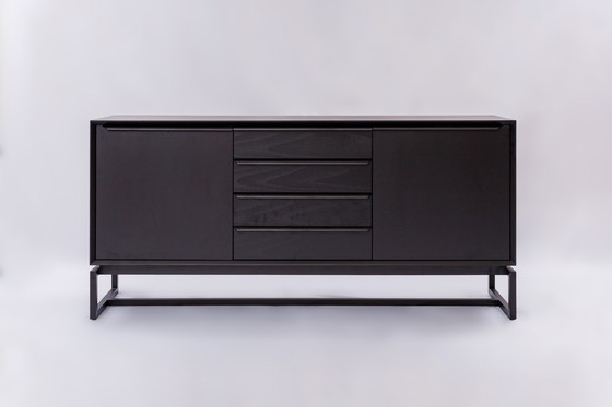 Image 1 of Skandinavisches Design Sideboard Schwarz