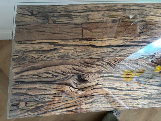 Credenza/tavolo a muro Eicholtz – Eichholtz, Tavolini da caffè, Glass, Wood (photo 3 of 5)