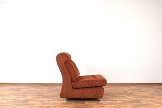 Mid-Century Italian Lounge Chairs, 1970s, Set of 2 – Loveseats, Textile (photo 8 of 17)