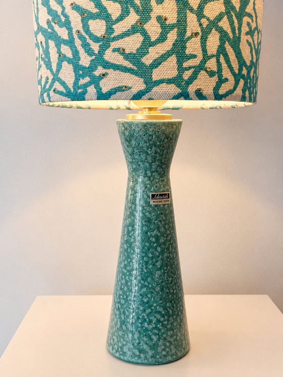 Image 1 of Very narrow Scheurich vase lamp - cordless - sideboard lamp