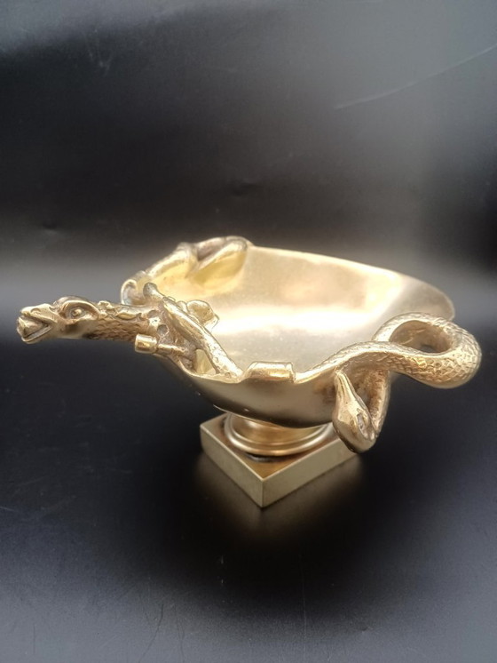 Image 1 of coupe en bronze doré attribué à Delafontaine XIX