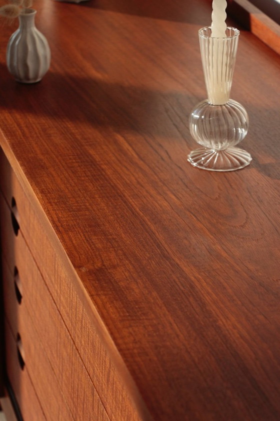 Image 1 of Large Scandinavian teak sideboard – Danish design – 1960s