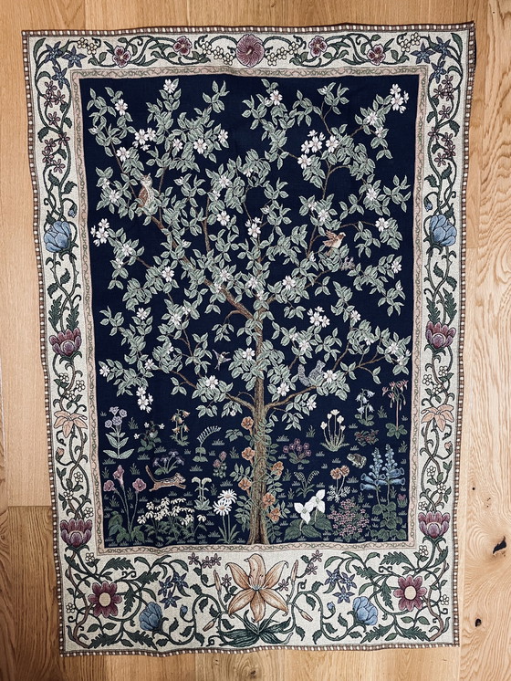 Image 1 of Vintage Tapestry From France