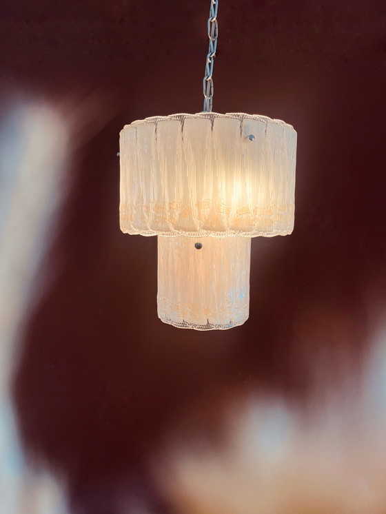 Image 1 of Lampada a sospensione unica di design italiano anni '60/'70