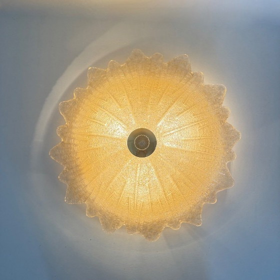 Image 1 of Plafonnier italien en verre de Murano, style années 1970