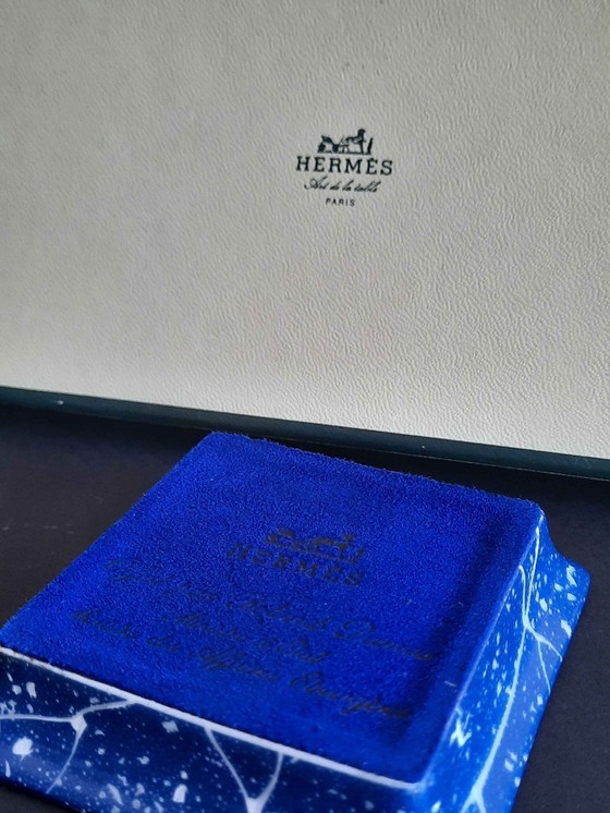 Image 1 of Hermès – Pair of porcelain trinket trays – Provenance: Ministry of Foreign Affairs (1988–1993)