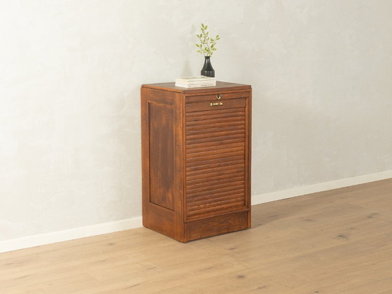 Image 1 of Art Deco roller shutter cabinet, 1930s, Vintage