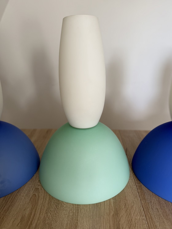 Artemide Musa by Rodolfo Dordoni – 4x rare Murano Glass Elements – Pendant lamps (photo 2 of 9)