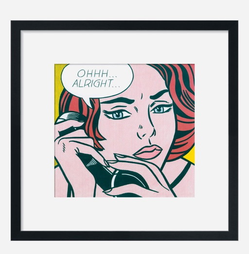 Roy Lichtenstein: "Ohhh...Alright..., 1964".
