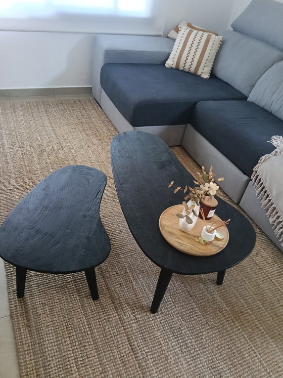 By-Boo Guus Schwarze Couchtische – 2er-Set – Mangoholz – Wood (photo 2 of 7)