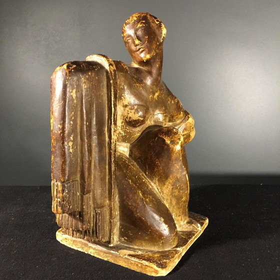 Sculptures Art Déco Cubiste Atelier Plâtre Femme Nue par Jean Canneel, années 1930 – Art Deco (photo 2 of 19)