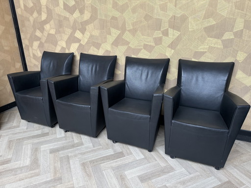 4x chaises de poker montis