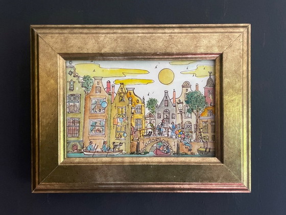 Image 1 of 🎨 Cuadros en miniatura originales pintados a mano