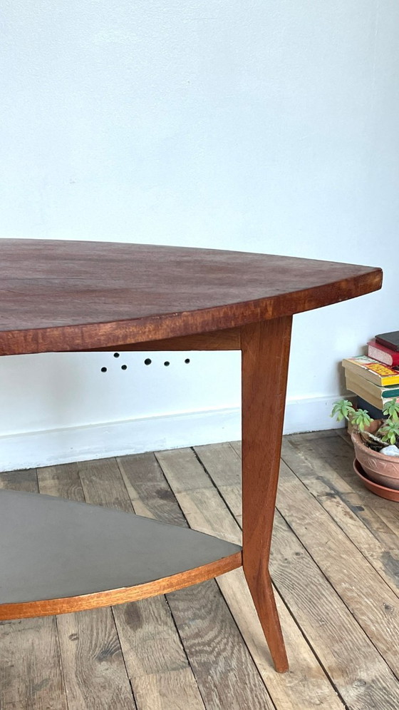 Tripod Coffee Table, 1950s/60s – Plastic, Plexiglass (photo 20 of 34)