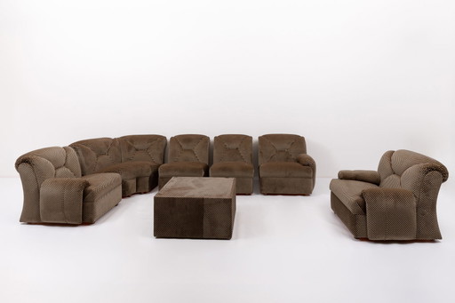 Italian Modern modular seats group, 1970’s