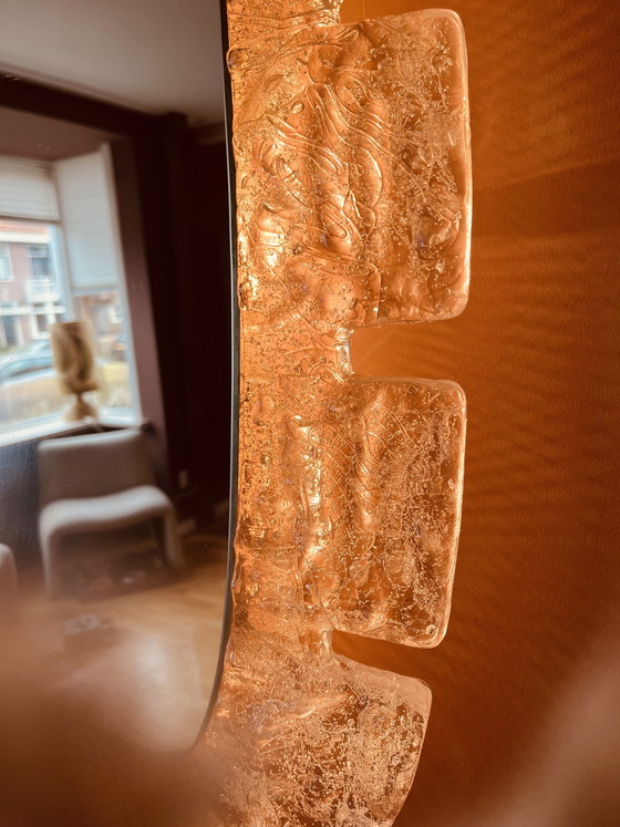 Image 1 of Miroir et éclairage Egon Hillebrand années 70