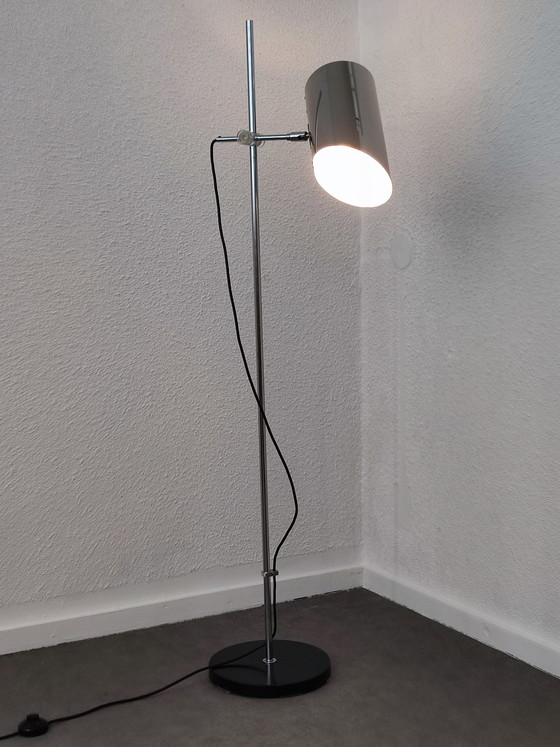 Image 1 of Lampada da terra vintage - anni '60 - cromata