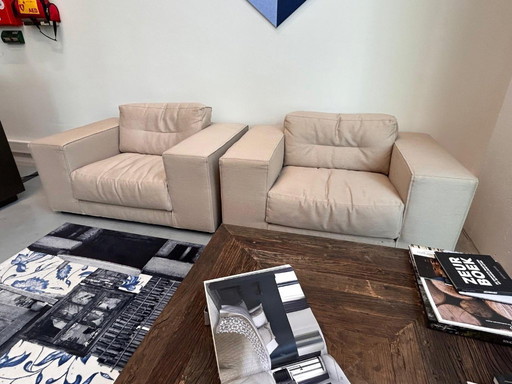 Due spesse poltrone Piet Boon – usate