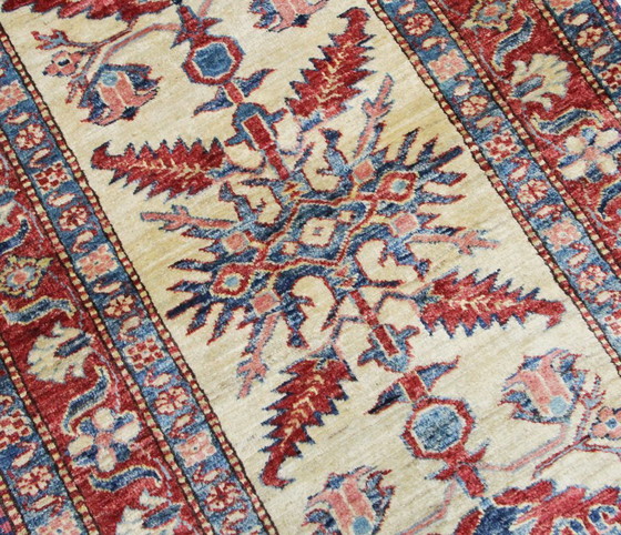 Image 1 of Original Hand-Knotted Kazak Antique Rug 283 x 85 cm