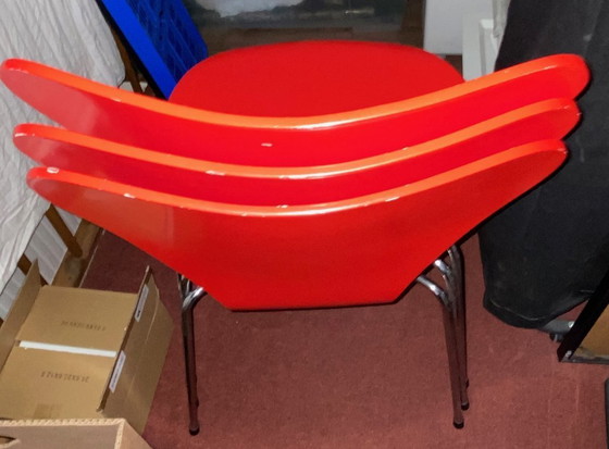 Image 1 of 3 x Arne Jacobsen/ Fritz Hansen vlinderstoel serie 7