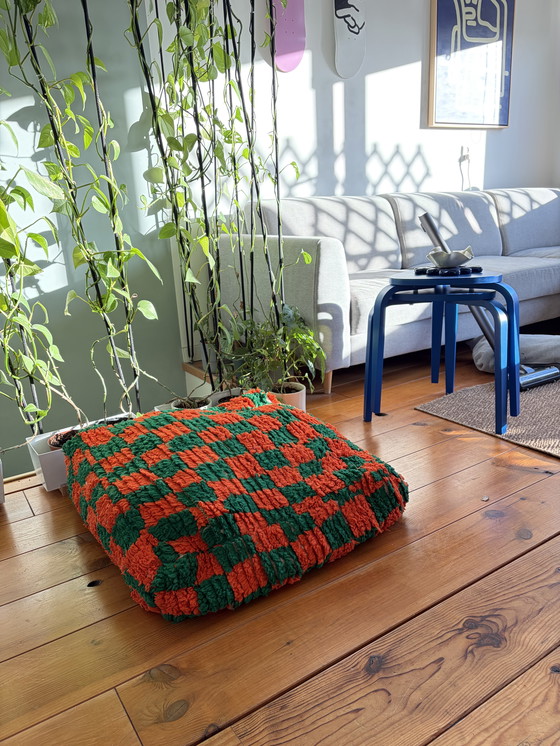 Image 1 of Vintage pouf berber 