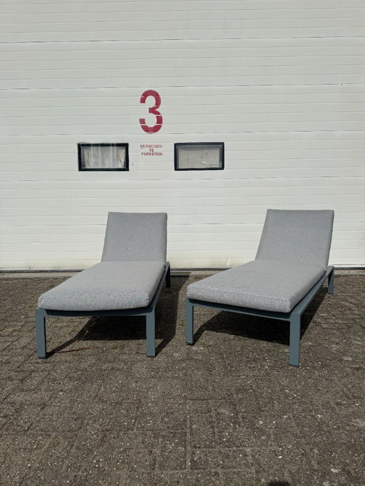 2x Gandia Blasco lounger (garden/serre)