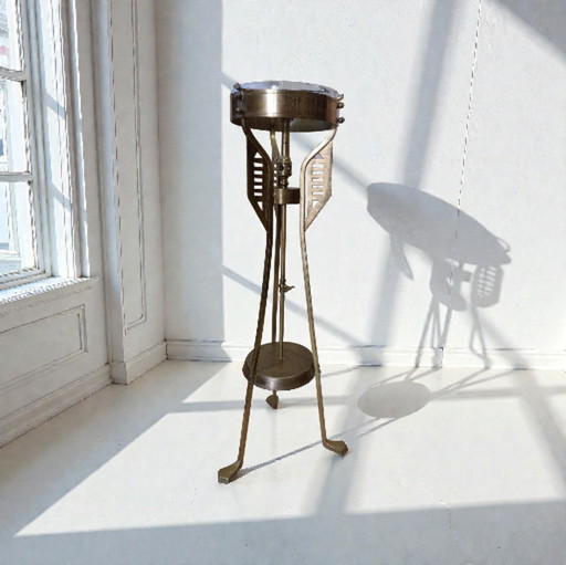 Art Deco pedestal plant table 1920s