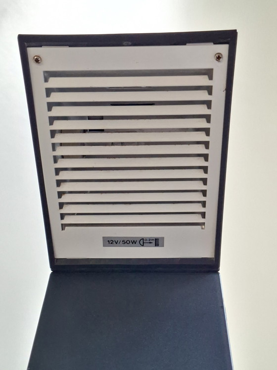 Image 1 of Lampada da tavolo vintage Zigzag di Shui L.D. Chan - ca. anni '80 - Design modulare - E-Lite / Z-Lite / Massive