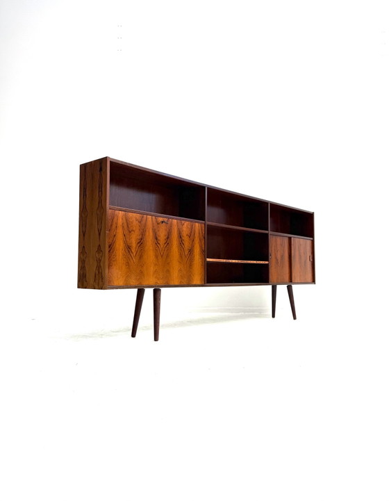 Libreria XL danese vintage, Brouer Møbelfabrik ‘60 – Credenze, Legno, Metallo (photo 8 of 11)