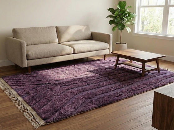 Image 1 of Authentiek handgemaakt Beni Ourain Berber tapijt, 2/3 m