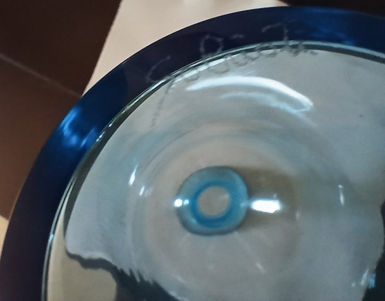 Image 1 of Vintage Murano Glass Bottle by Salviati Venini Group - Signed
