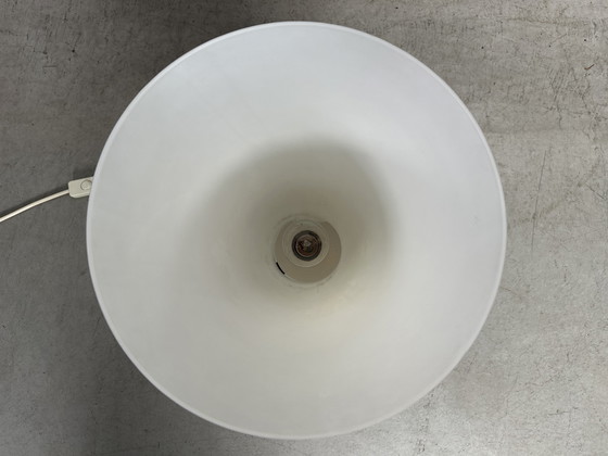 Image 1 of 2x vintage opaline vase lamps