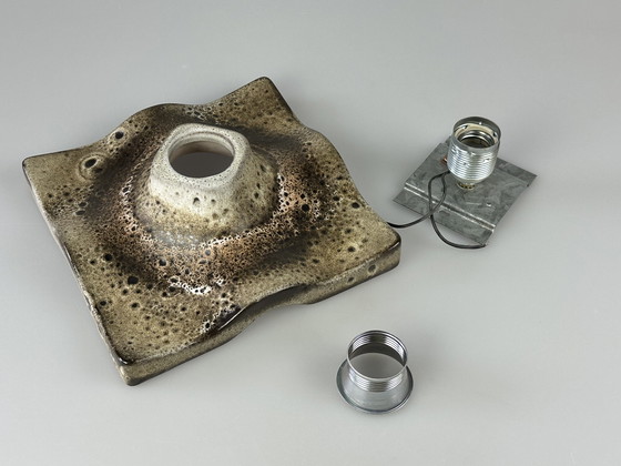 Image 1 of 60s 70s Aplique Ceramica Siglo Medio Diseño Space Age