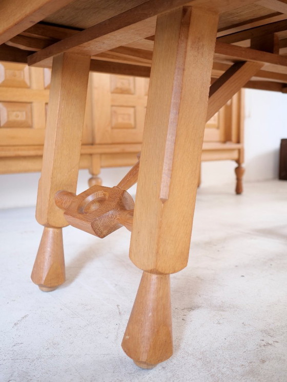 Image 1 of Tavolo allungabile in legno da 328 cm di Guillerme et Chambron