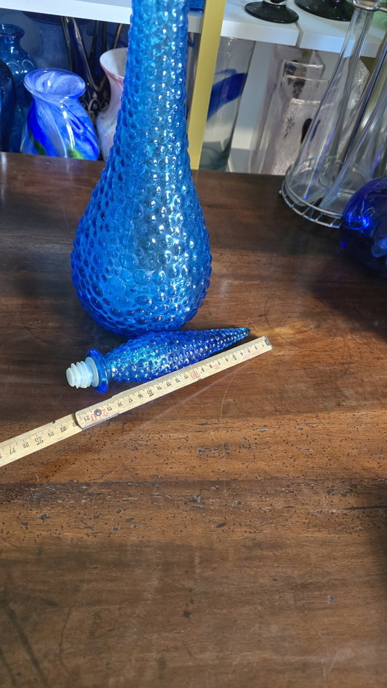 Original Empoli bubble bottle – Glass art, Glass (photo 5 of 6)