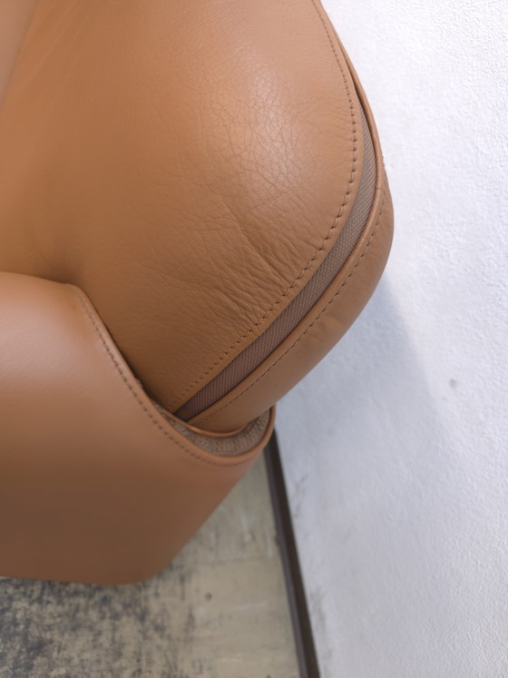 Image 1 of De Sede ds 125 Gerd Lange Garnitur Designersofa Ledersofa Couch Zweisitzer Dreisitzer cognac