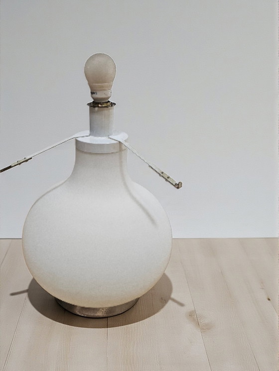 Image 1 of Max Ingrand Designer Lampada da terra in vetro Lampada da tavolo Fontana Arte 1853