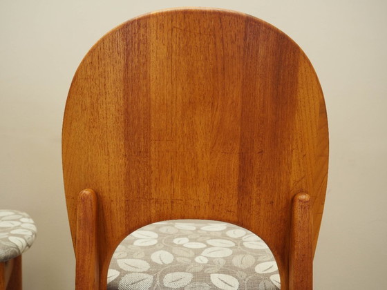 Image 1 of Satz aus vier Stühlen aus Teakholz, dänisches Design, 1960er Jahre, Designer: Niels Koefoed, Hersteller: Glostrup