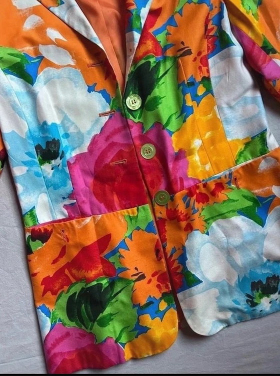 Moschino Couture Vintage 100% Silk Blazer Made in Italy IT42 EU38 – Overige tassen (photo 23 of 34)